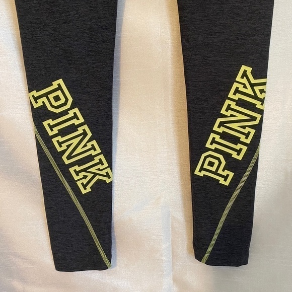 Victoria's Secret Pink  Yoga Pants Heathered Charcoal Ladies XSM - Picture 10 of 10